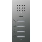 GIRA - GIR1250600 CITOFONO INTERNO SI SYSTEM 55 ACCIAIO IN