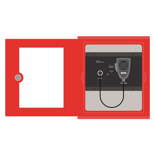 NOTIFIER ITALIA SR - NOTVVFP-AN IP66 EMERGENCY MIC  - AUDIONET