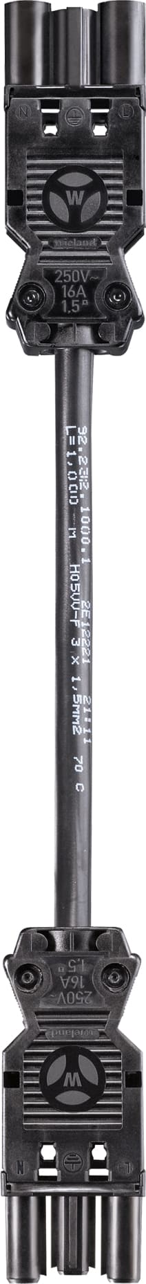 WIELAND ELECTRIC SRL - WIE92.232.7000.1 CONNEC.WITH CABLEGST18I3K1BS 15   70SW