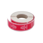 COMELIT GROUP SPA - COE128-046 ETICHETTA RETTANGOL. CAMPIONAMENTO (100