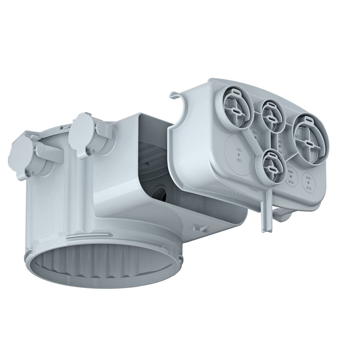 KAISER GMBH & CO. KG - KAI1281-15 Scatola da incasso HaloX® 100 con