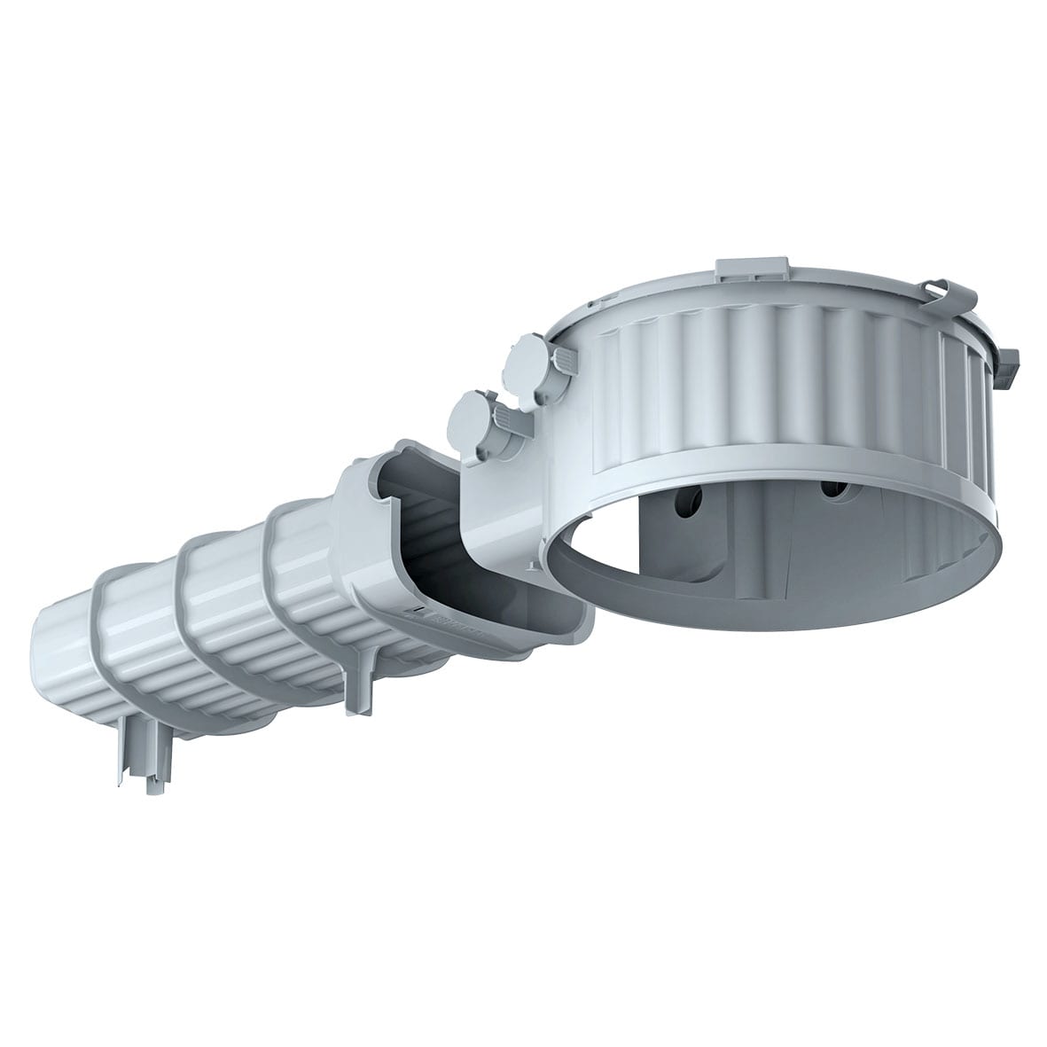 KAISER GMBH & CO. KG - KAI1282-40 EINBAUGEHAUSE, HALOXR 180 MIT TUNNEL 325