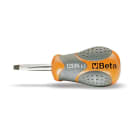 BM SPA - BMM012900106 Giravite per viti a testa con intaglio, tipo cortissimo cromati punta nera