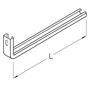 DIETZEL - DIE078041 Wandkonsole, leicht, 200x15x210mm, sendz