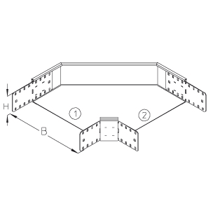 DIETZEL - DIE024931 Rinnenbogen, 90A^, 300x85 mm, inkl. 4x K