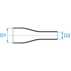 BM SPA - BMMGCP006MNE CALZA IN POLIESTERE V2 - D6 100m NERA