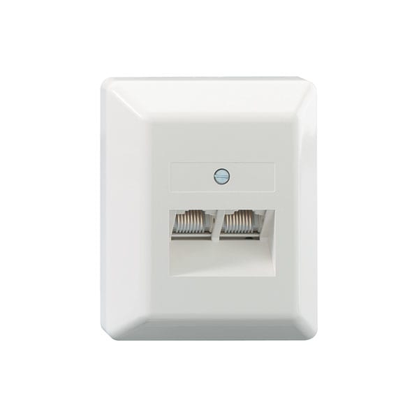 RUTENBECK - RUTN130 101 30 AnschluAdose UAE 2x8 (8) Ap polarweiA