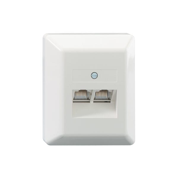 RUTENBECK - RUTN130 101 31 AnschluAdose UAE 2x8 (8/8) Ap polarweiA