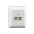 RUTENBECK - RUTN130 101 31 AnschluAdose UAE 2x8 (8/8) Ap polarweiA