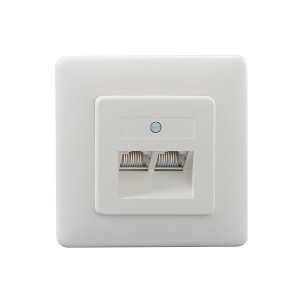 RUTENBECK - RUTN130 102 46 AnschluAdose UAE 2x8 (8) Up polarweiA