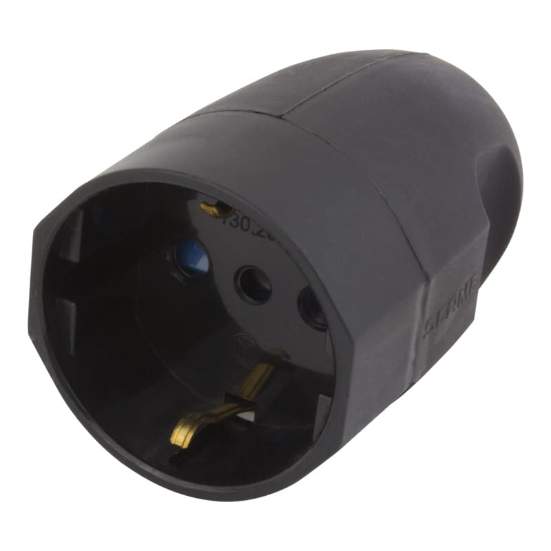 SCAME PARRE SPA - SCA130.2084/N PRESA MOBILE 2P+T 16A P30 NERA