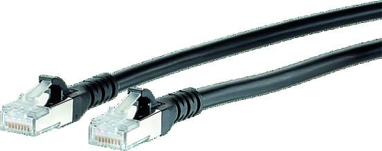 Metz - MEZ130845B500-E Patchkabel RJ45 Cat.6A AWG26S/FTP LSHF 2