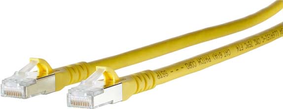 Metz - MEZ130845C577-E Patchkabel RJ45 Cat.6A AWG26 S/FTP LSHF