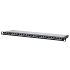 Metz - MEZ130854C-29-E E-DAT C6A 24 Port Patchfeld 0,5HE LSA sc