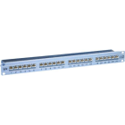 Metz - MEZ130855C-E E-DAT C6A Patchpanel 19'' Kat.6A 24xRJ45