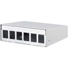 Metz - MEZ130861-0602KE Keystone AP-GehAuse 6 Port reinweiA me
