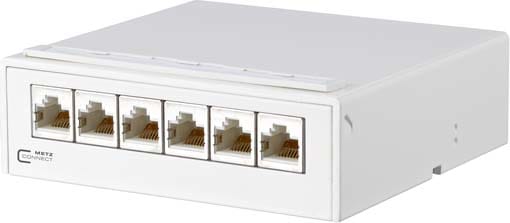 Metz - MEZ130862-21C-E E-DAT C6A 6 Port AP-Vert.