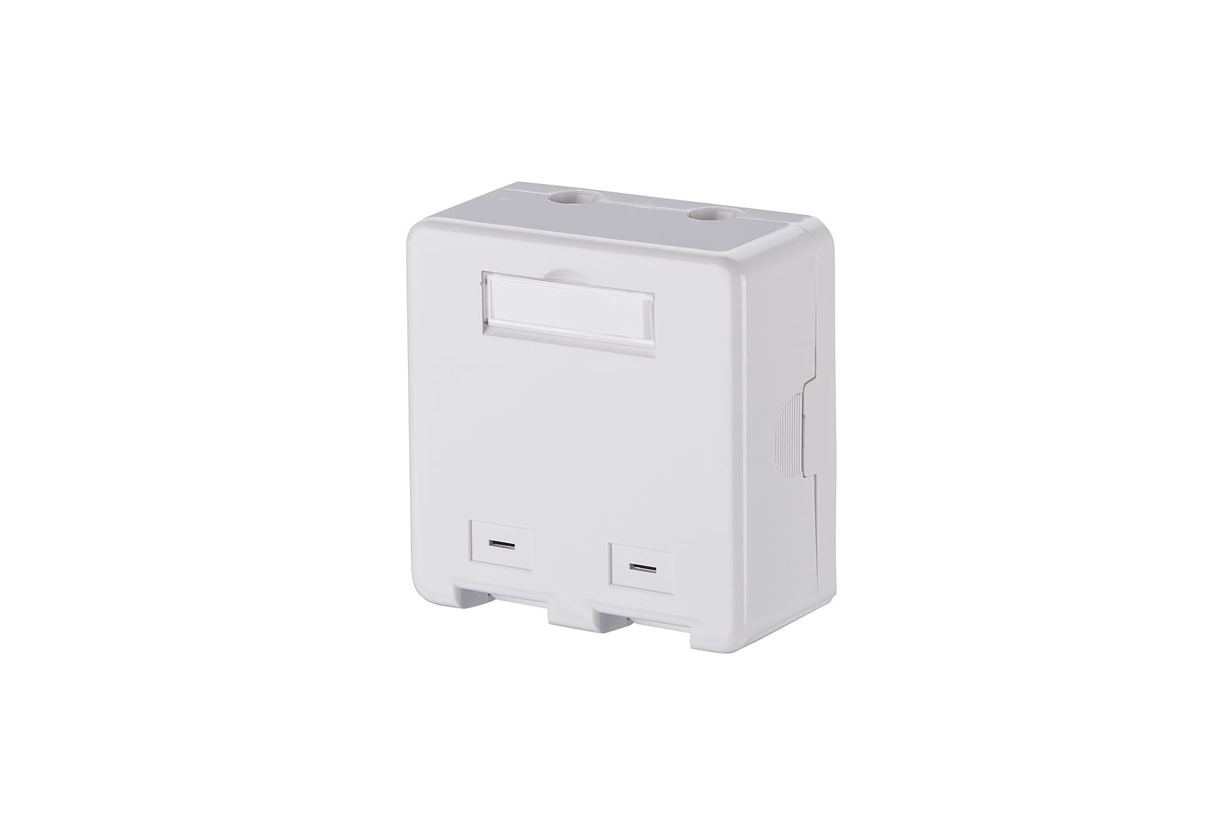 Metz - MEZ1309150002KE Keystone Anschlussdose AP 2 Port unbestA