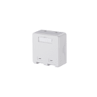 Metz - MEZ1309150002KE Keystone Anschlussdose AP 2 Port unbestA