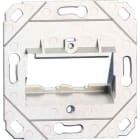 Metz - MEZ1309151200-E Datendose 2Port UP0 leer ohne Abdeckung