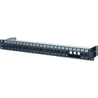 Metz - MEZ130920-BKKE Keystone 19 Zoll ModultrAger1HE 24 Port