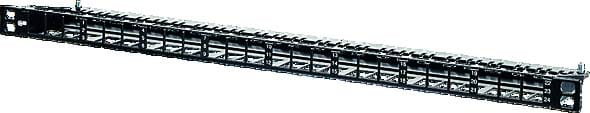 Metz - MEZ130925-BKKE 19'' ModultrAger K. 0,5HE24 Port schwar