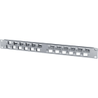 Metz - MEZ130926A0003KE Patchpanel 19'' 24Port 1HE leer grau gew