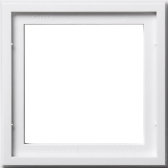 GIRA - GIR131103 ADATT.MONT. 1 MOD. GIRA E2 BNC PURO