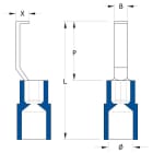 WEIDMULLER - WEI1312450000 HBT 2,5 - 3,0 BL