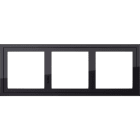 GIRA - GIR131305 Montageadapter 3f Gira E2 Schwarz