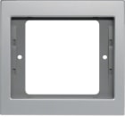 BERKER - BRK13137003 CORNICE 1P SERIE K5 ALU, ALU ANOD.