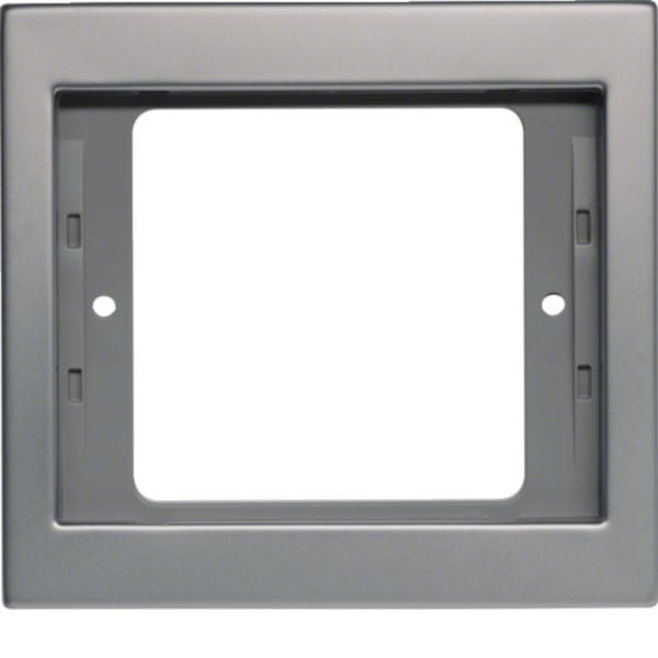 BERKER - BRK13137004 CORN.1P SERIE K5 ACC.INOX, METALLO OP.