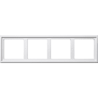 GIRA - GIR131403 Montageadapter 4f Gira E2 Reinweiss