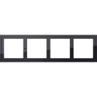 GIRA - GGI131405 Montageadapter 4f Gira E2 Schwarz