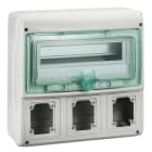 SCHNEIDER ELECTRIC - SNR10365 Quadro Mureva Enclosures IP65 12+1 moduli 3 prese da incasso