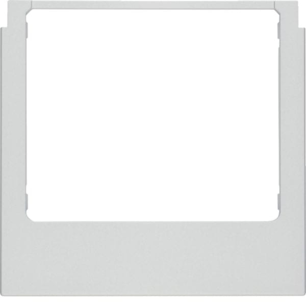 BERKER - BRK13196424 PLACCA WDT SQUADRATA IN PVC ARGENTO