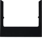 BERKER - BRK13196616 PLACCA WDT SQUADRATA IN VETRO NERA