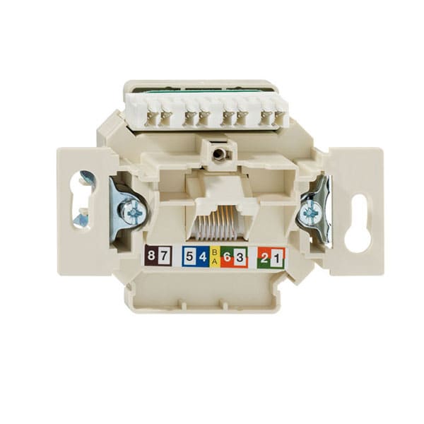 RUTENBECK - RUTN132 104 010 Anschlussdose UAE-Cat.6/ ClassE-8 U Up 0