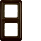 BERKER - BRK132901 CORNICE 2P WG UP IP44 MARRONE LUCIDO