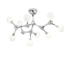 IDEAL LUX SRL - IUX133393 NODINO PL9 CROMO