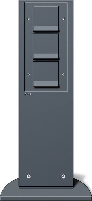 GIRA - GIR134128 E-Saule 3x SCHUKO SH 491 mm Gira Energie