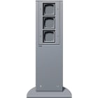 GIRA - GIR134526 E-Saule 3x Leereinheit 491 mm Gira Energ