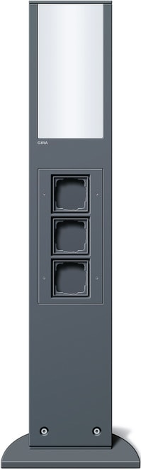 GIRA - GIR134928 E-Saule Licht + 3x Leereinheit 769 mm Gi