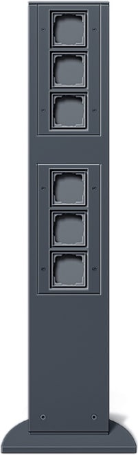 GIRA - GIR135128 E-Saule 6x Leereinheit 769 mm Gira Energ