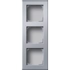 GIRA - GGI136326 3X PROFILO 55 ALLUMINIO