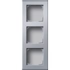 GIRA - GGI136326 3X PROFILO 55 ALLUMINIO