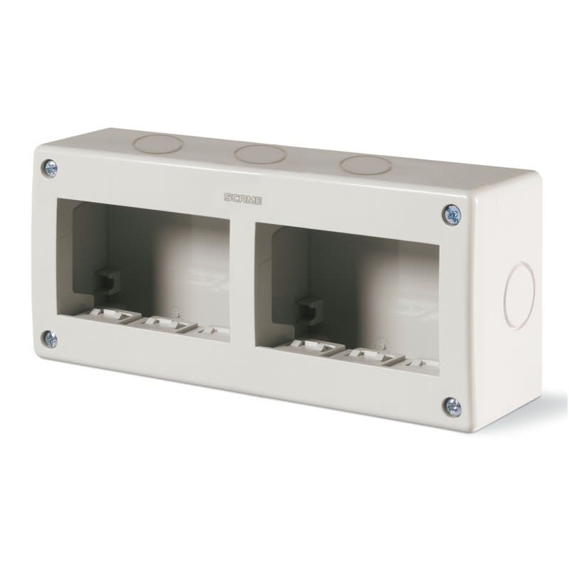 SCAME PARRE SPA - SCA136.4126 CONTENITORE PORTAFRUTTO PARETE IP40 6MOD