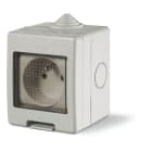 SCAME PARRE SPA - SCA136.5122-411 CONT.IP55 2 MOD.+ 1 PR.FRANCESE