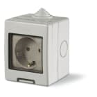 SCAME PARRE SPA - SCA136.5122-407 CONT.IP55 2 MOD.+ 1 PR.TED. C/SHUTTER