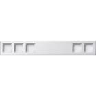 GIRA - GIR136527 5X 600 MM PROFILO 55 ALLUM.BNC PURO(VERN